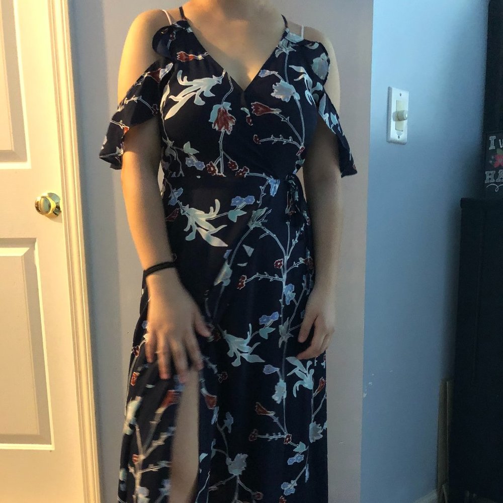 Wrap Maxi Dress